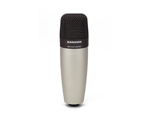 

Студийный конденсаторный микрофон Samson C01 Large Diaphragm Cardioid Condenser Microphone