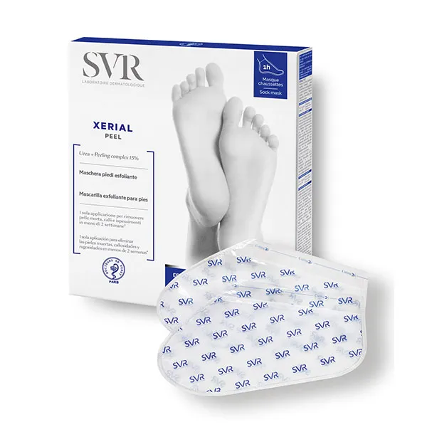 Отшелушивающая маска для ног Xerial Peel Masque Pieds Laboratoires Svr, 1 UD — фото 2