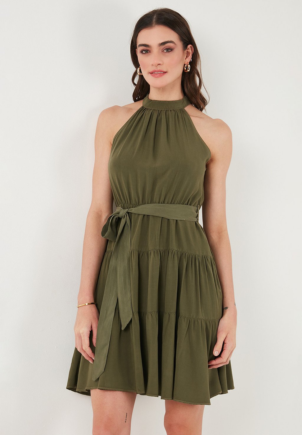 

Повседневное платье REGULAR FIT LELA, хаки