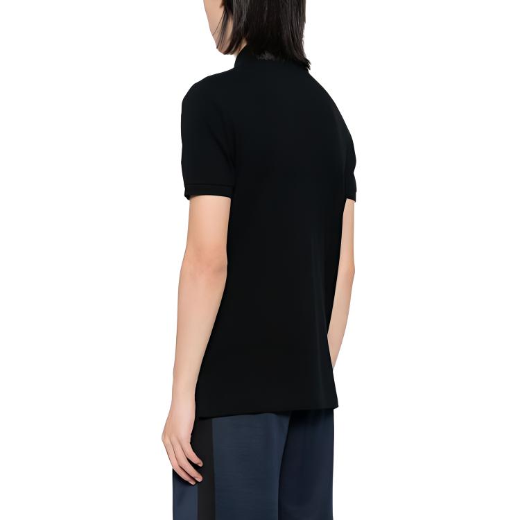 Свободная поло Slim Fit Polo Ralph Lauren, черный — фото 2
