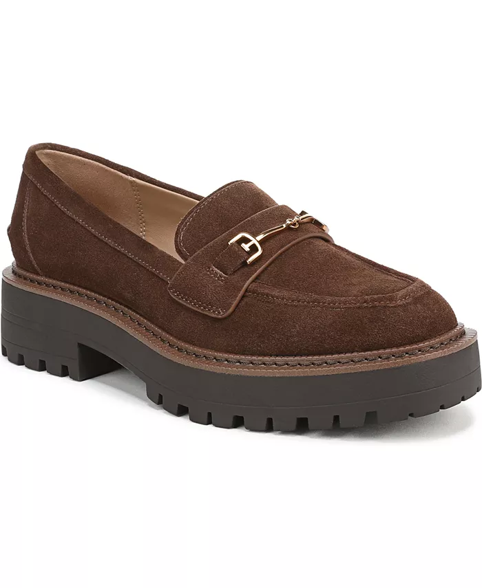 Женские лоферы Lea на платформе Sam Edelman, коричневый
