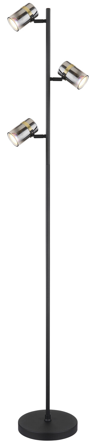 

Торшер Globo, 23x154 см, черный/бронзовый