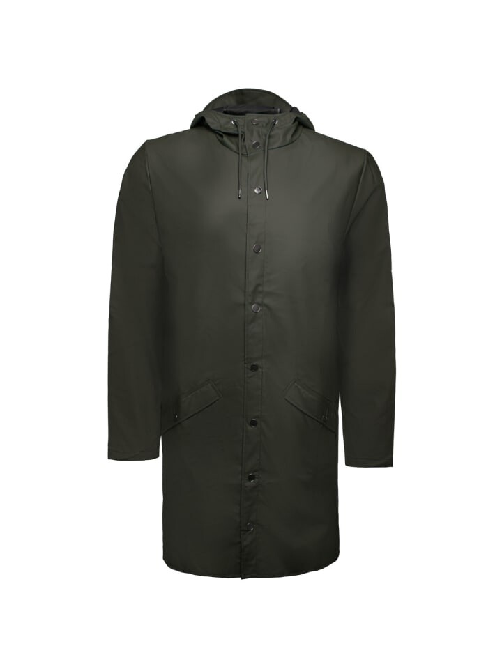 

Дождевик RAINS Long Jacket W3, цвет gruen
