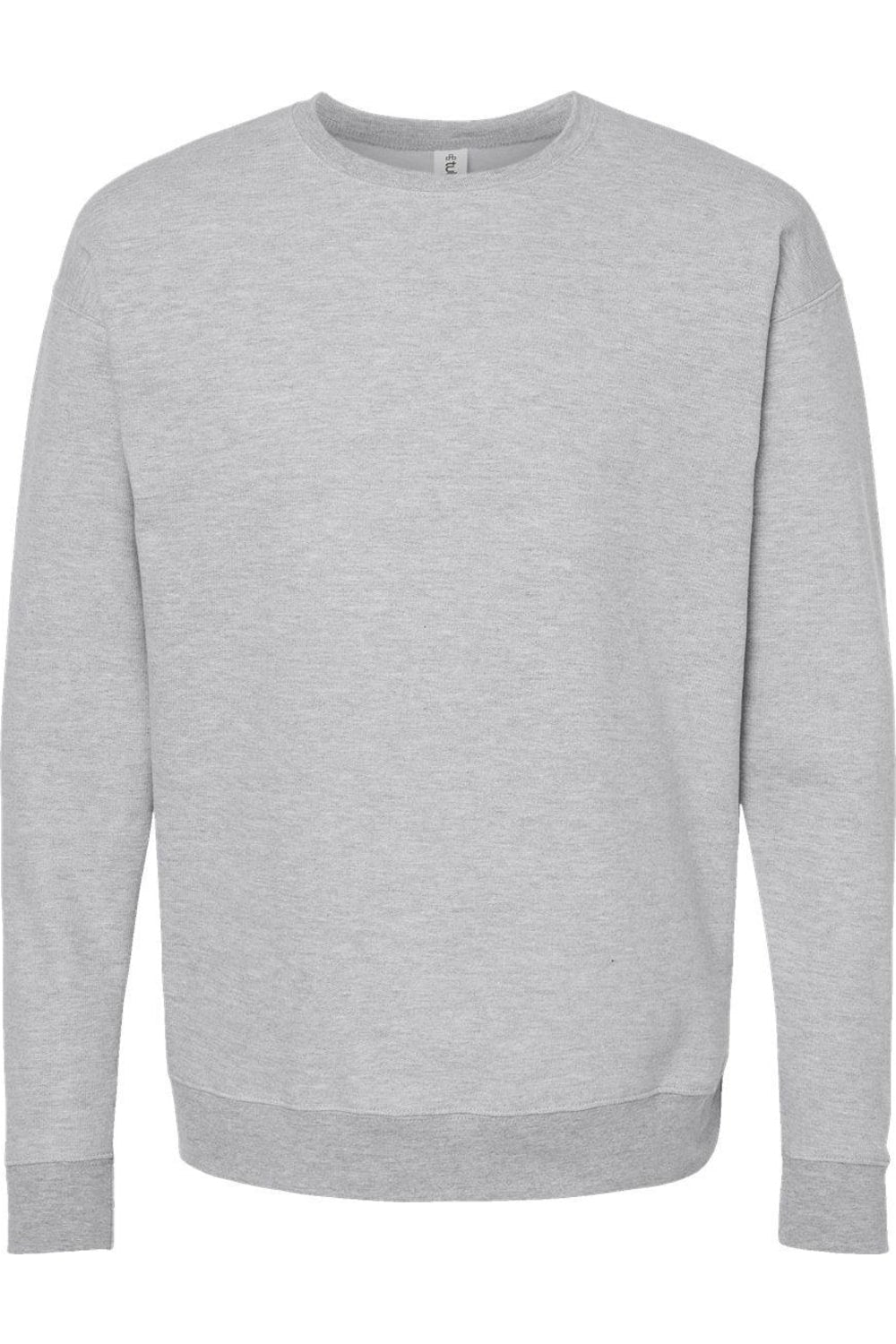 

Толстовка унисекс из флиса Tultex с круглым вырезом, цвет heather grey