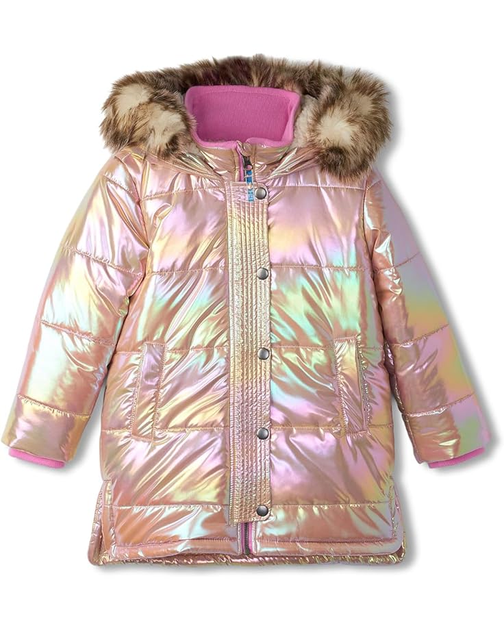 

Куртка Hatley Kids Pink Moon Sherpa Lined Puffer Jacket, розовый