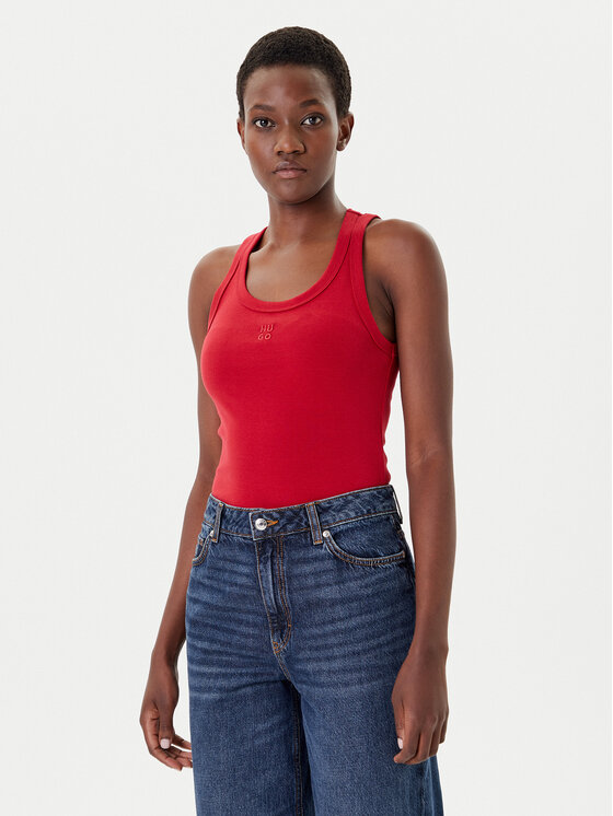 

Топ slim fit Datamia 50514489 Hugo, красный