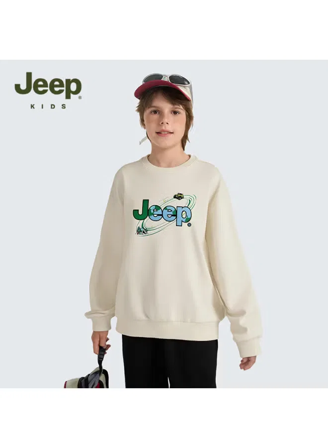 Свитшот с принтом с длинным рукавом Jeep — фото 3