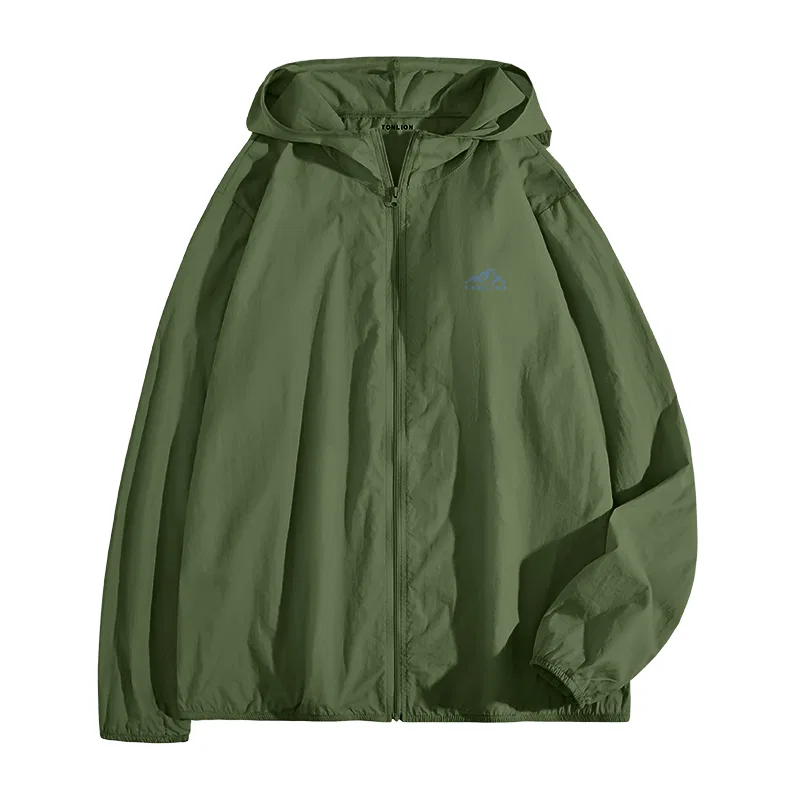 Детская куртка с защитой UPF50+ Tonlion, Цвет: Jun Green