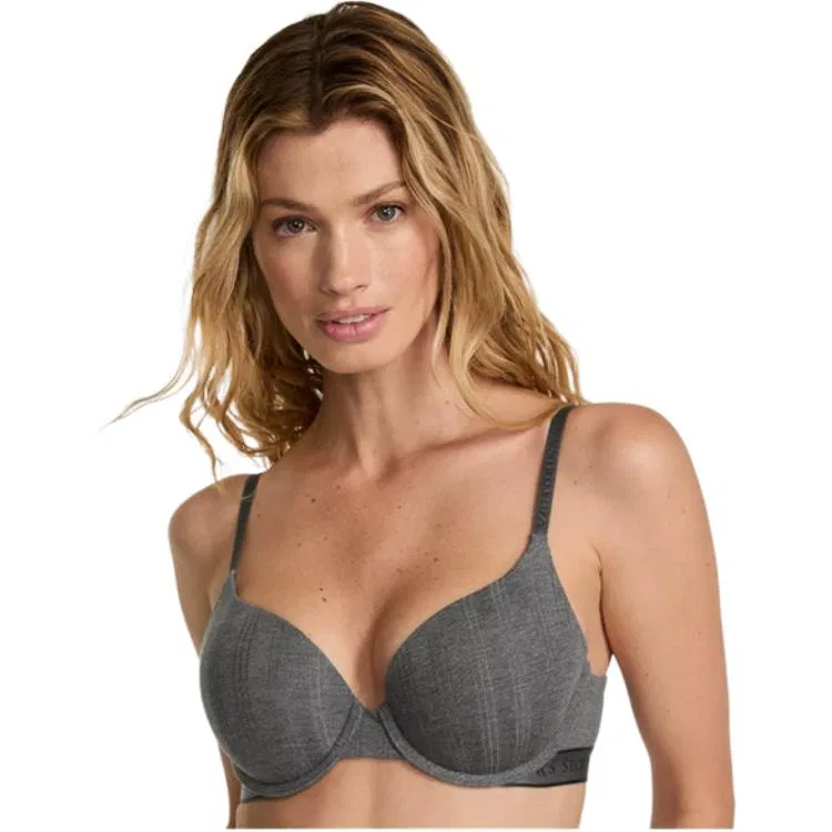 Женский бюстгальтер в стиле минимализм Victoria's Secret, Gray Brown — фото 4