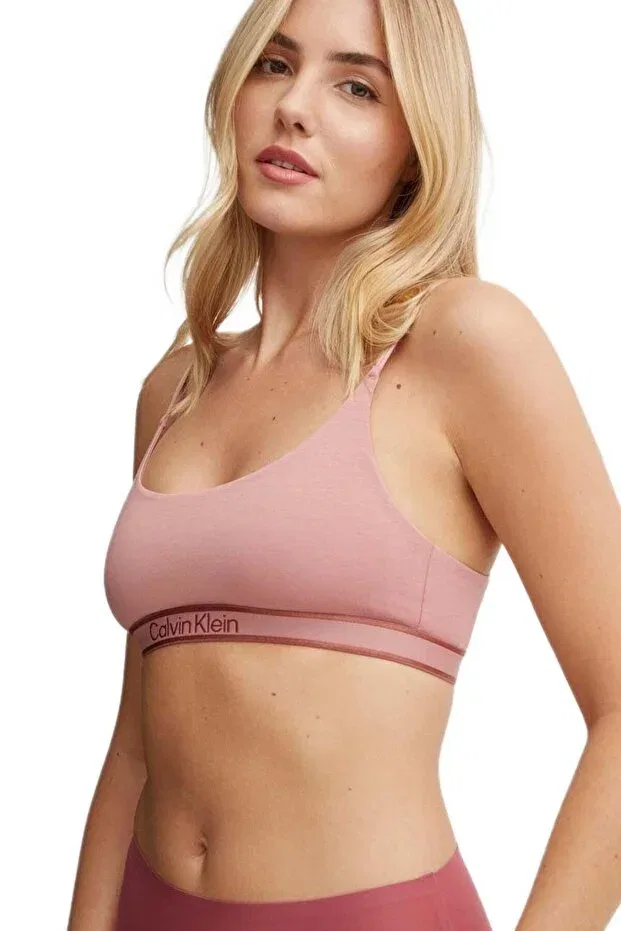 Женское бюстье с чашками push-up Calvin Klein, Pink