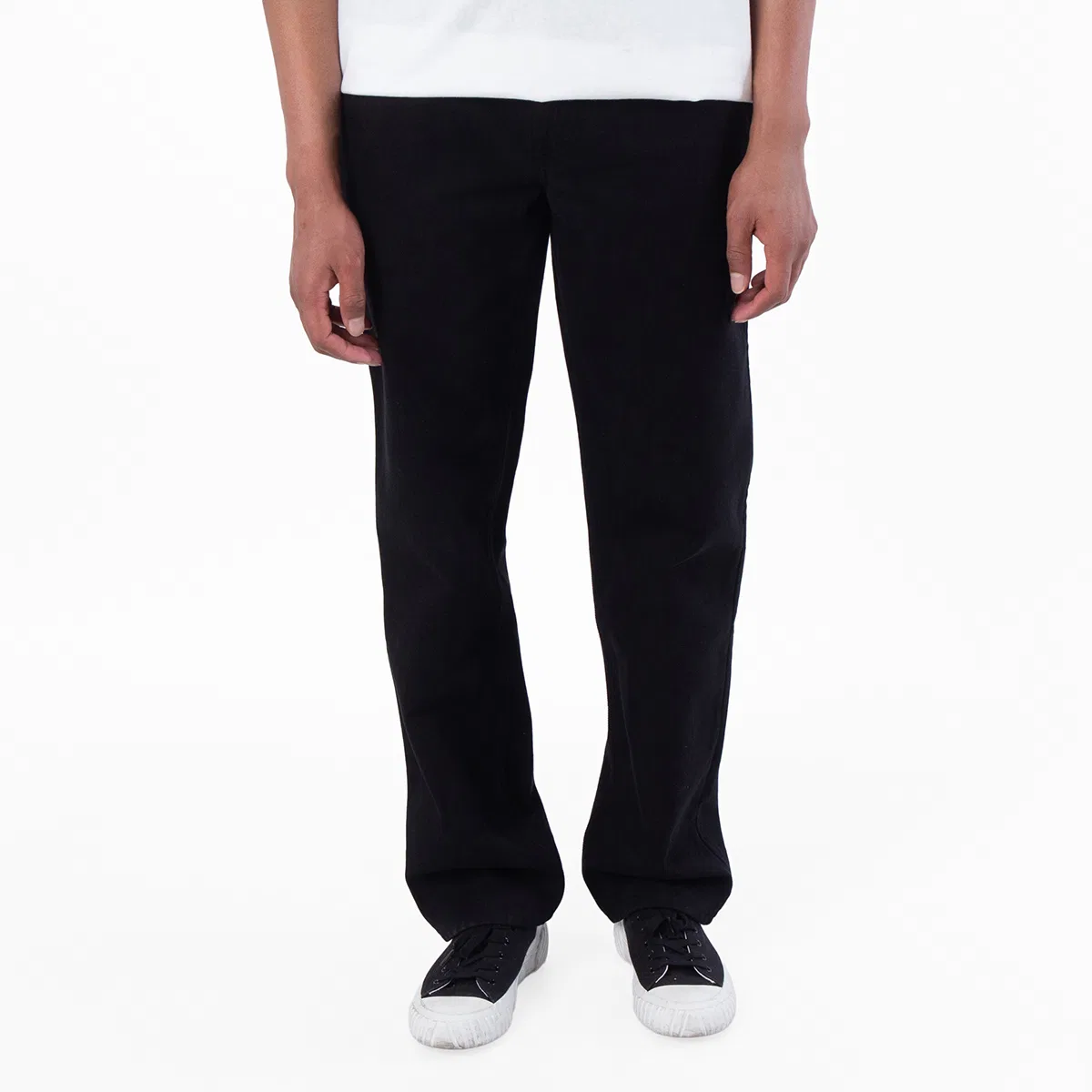 Джинсы с вышитым логотипом Burberry, Black