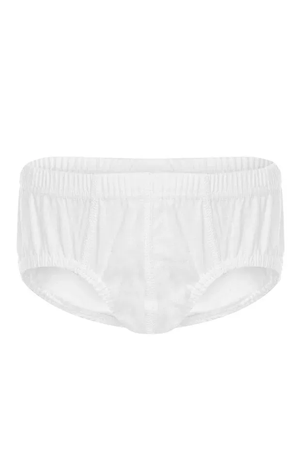Детские трусы для мальчиков хлопковые комплект 6 шт Erdem, White