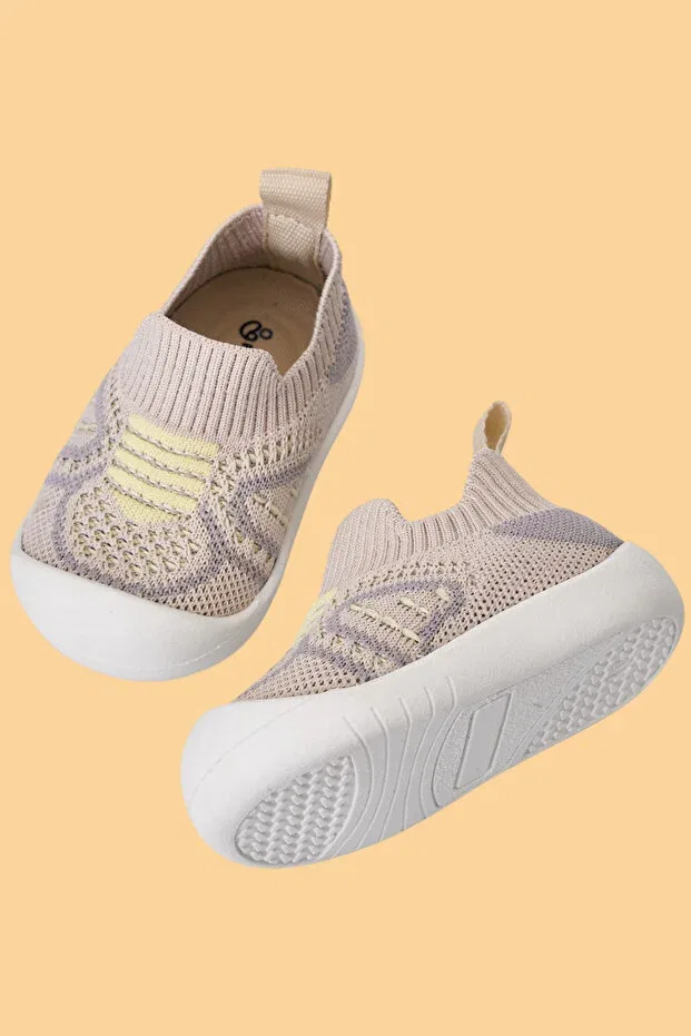 Детские повседневные туфли для девочек с ортопедической стелькой Mumenim, Beige
