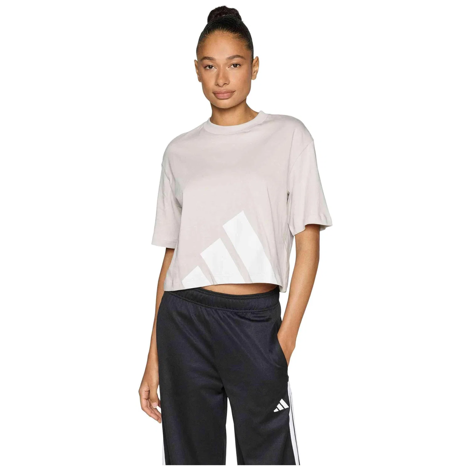 Женская футболка с коротким рукавом Essentials Big Logo Adidas, Beige
