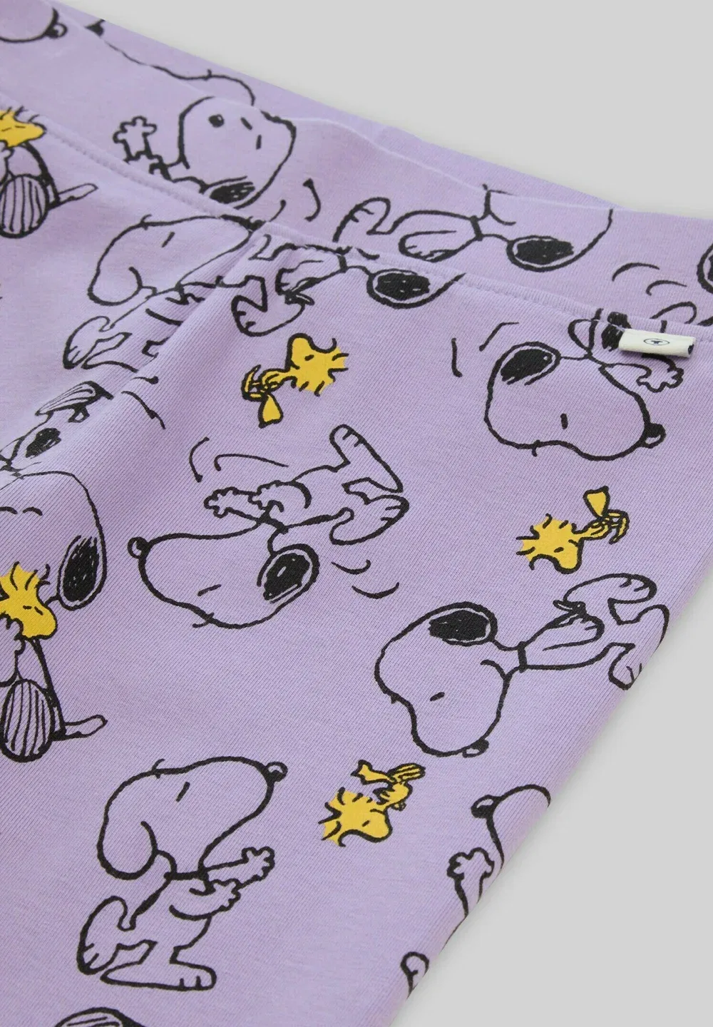 Леггинсы Hosen & chino с принтом Peanuts - леггинсы - брюки Tom Tailor, Sweet Purple Snoopy Allover — фото 3