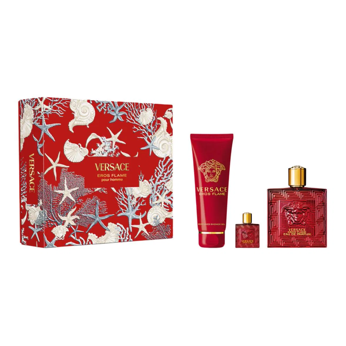 Мужской набор ароматов EDP 100мл+150мл+5мл VERSACE