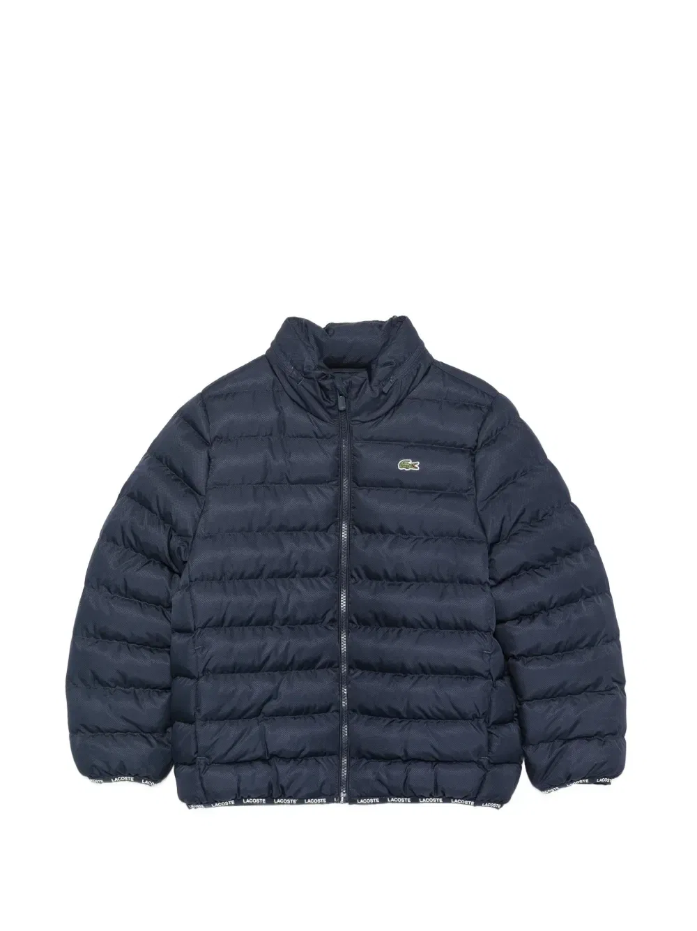 Пуховик с нашивкой-логотипом Lacoste Kids, синий