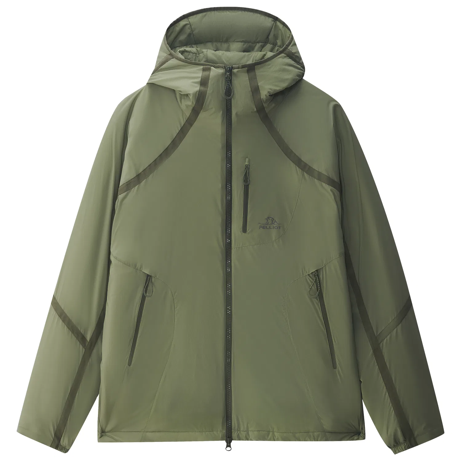 Детская пуховая куртка PELLIOT, Rock Shell Green