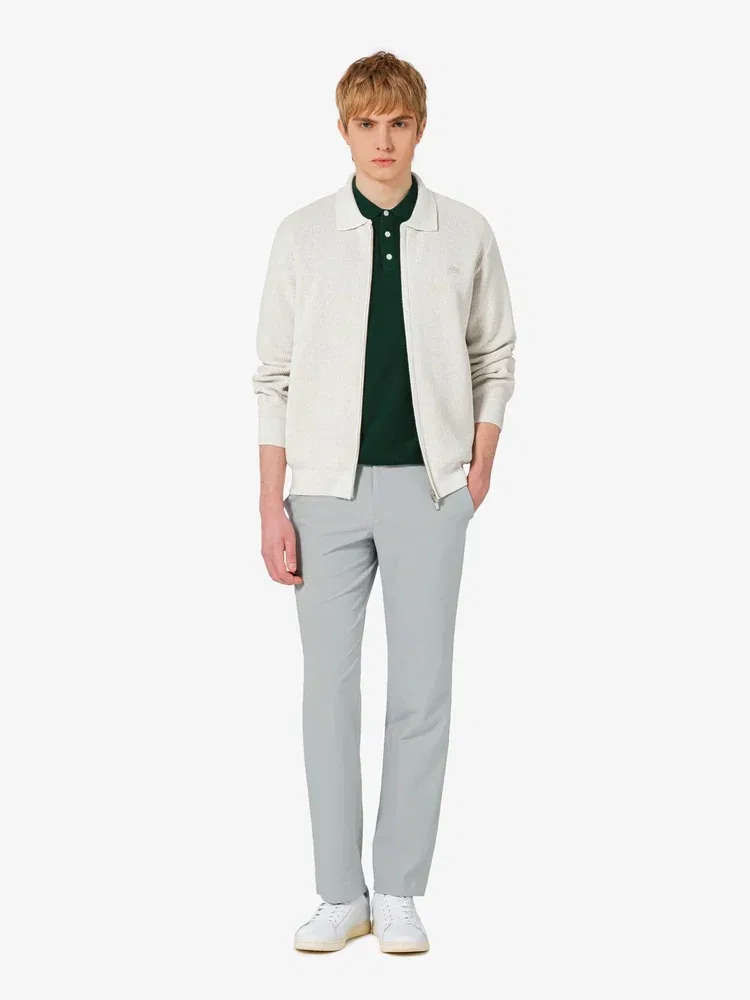 Брюки-слим LACOSTE, Silver — фото 2