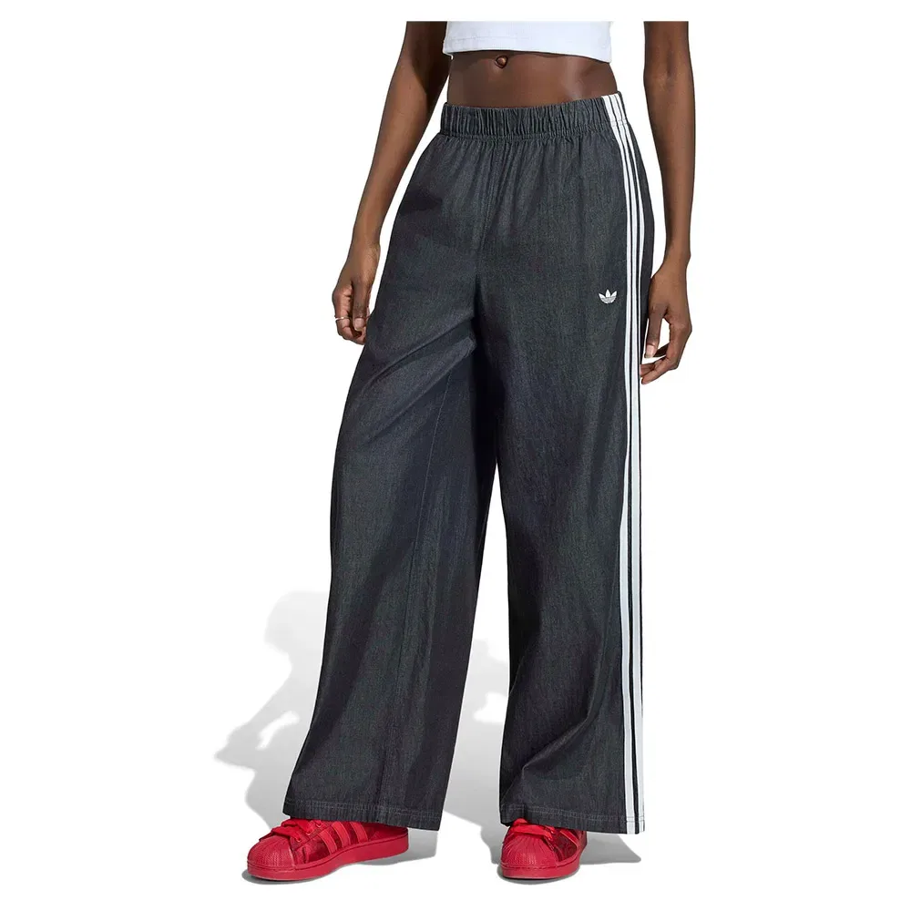 Джинсы Wide Leg Adidas Originals, черный