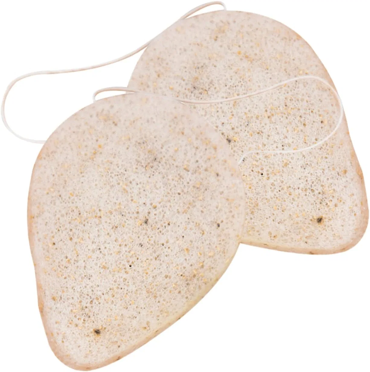 Спонж для лица Konjac, TOVINANNA, 2 шт, 8x6x4 см