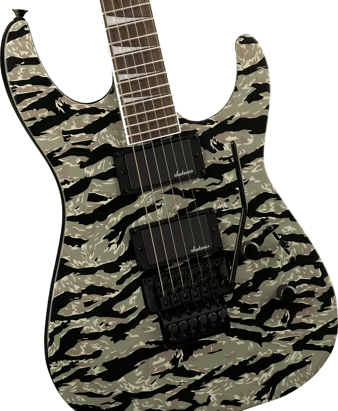 

Солист Jackson X Series SLX DX Camo в цвете Jungle Camo X Series SLX DX Camo Soloist