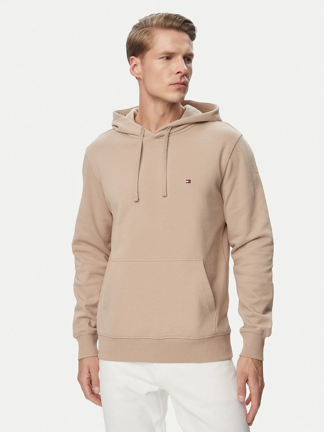 Мужская толстовка стандартного кроя Essential Tommy Hilfiger, бежевый