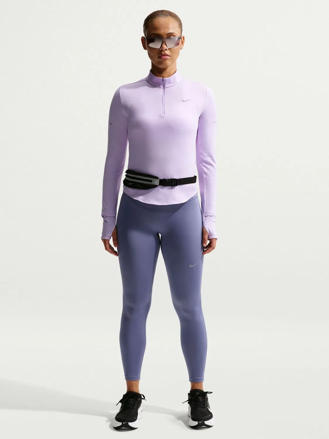 Беговая куртка Swift Dri-FIT UV Nike, фиолетовый — фото 3