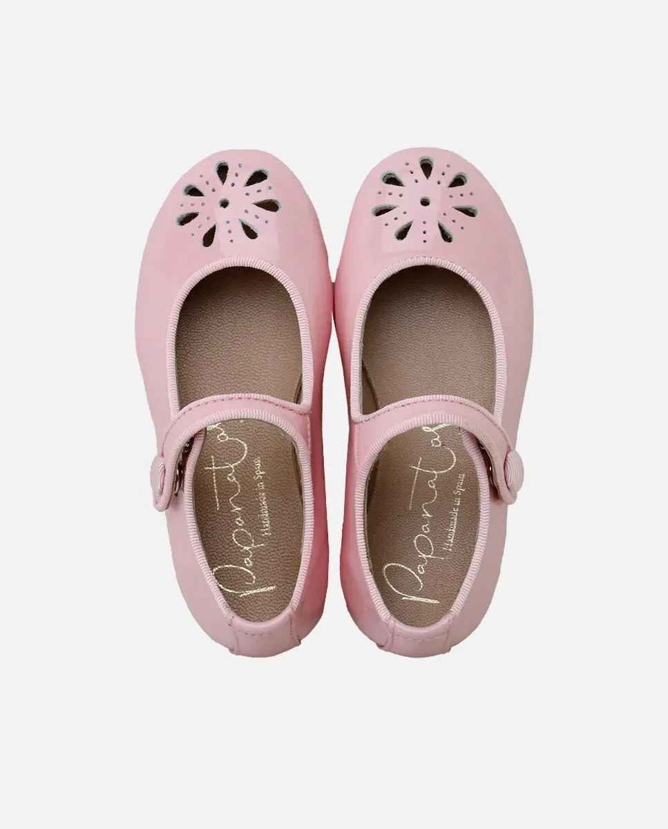 Детские туфельки-лодочки для девочек Merceditas Eli 1957, Rosa — фото 4