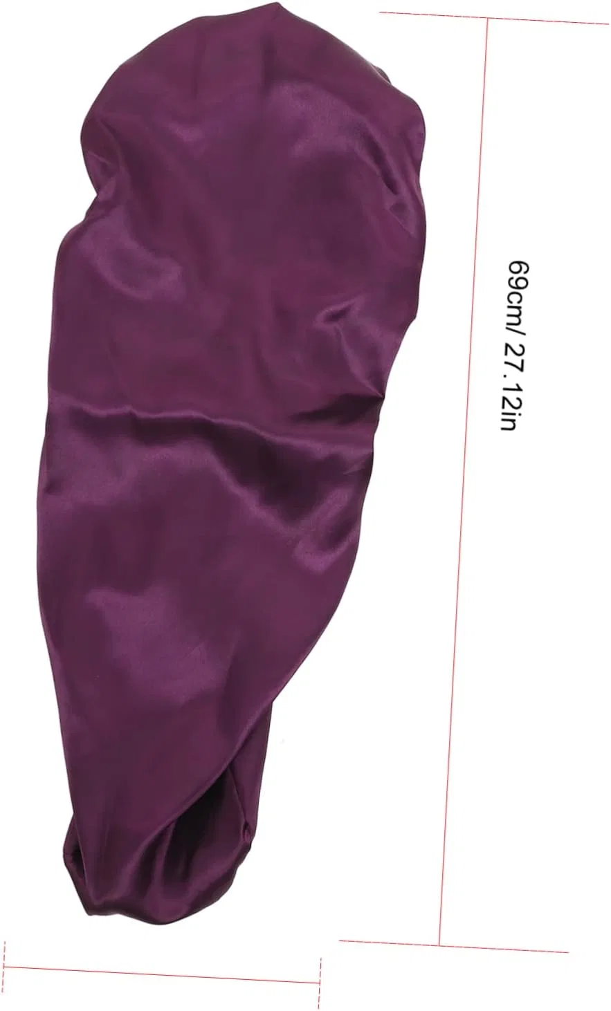 Шапочка для душа Satin Sleep Cap HOMOCONO, 1 шт, Purple — фото 2