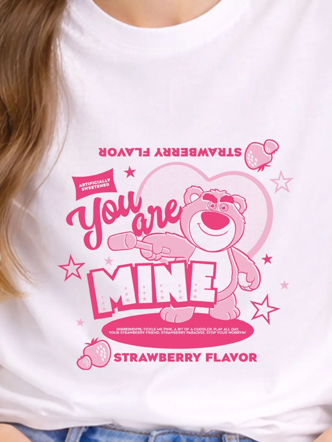 Футболка Toy Story Lotso Brand Threads, белый — фото 3