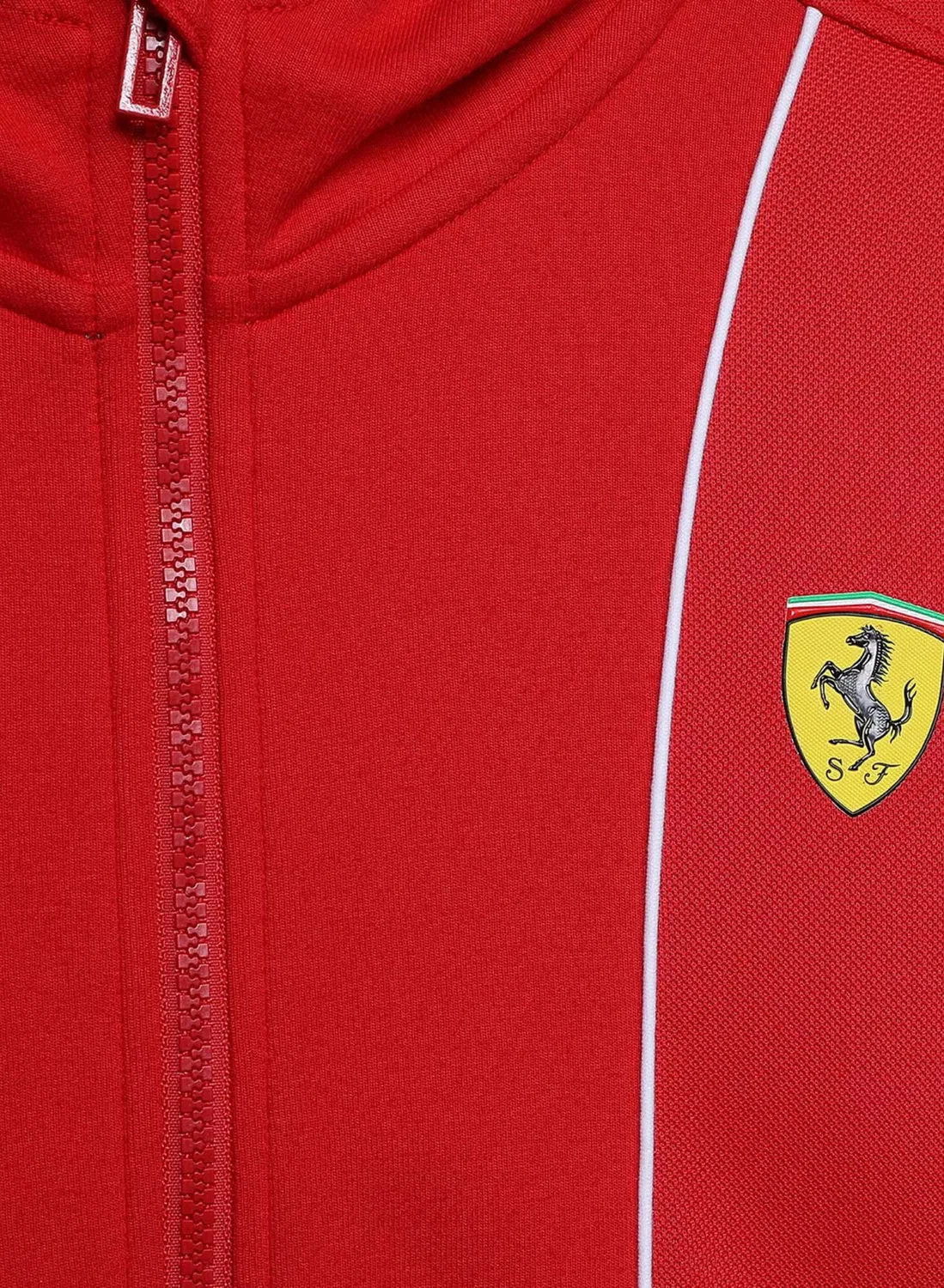 Свитшот с капюшоном Race Scuderia Ferrari, красный — фото 4