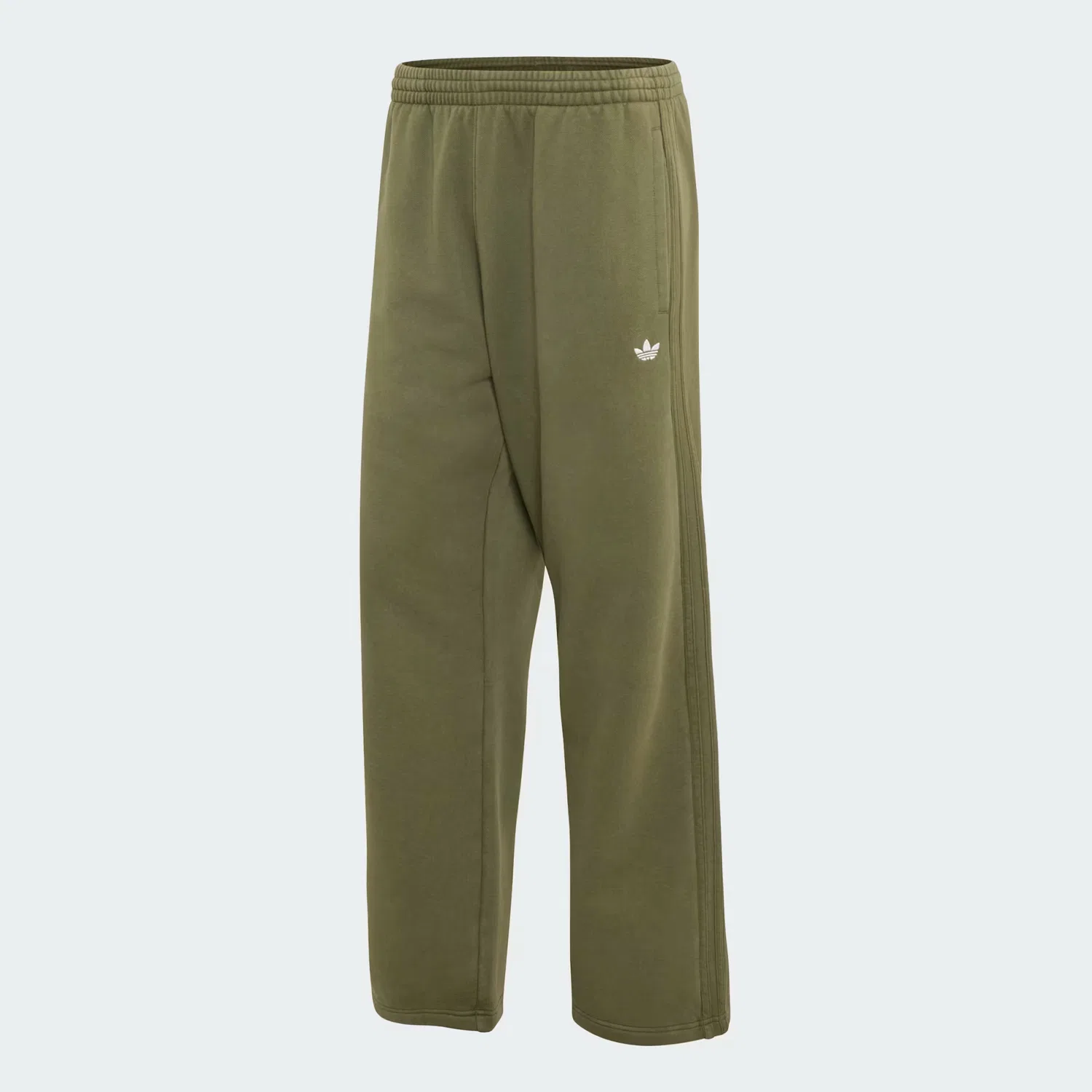 Мужские спортивные штаны свободного кроя из флиса Trefoil Essentials Loose Fleece Pants Adidas Originals, Night Cargo — фото 4