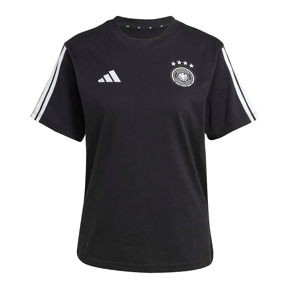 Женская футболка с принтом Germany DNA Adidas, Black