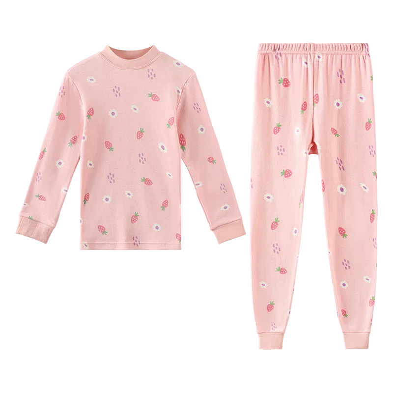 Детское нижнее белье полуводолазка Hodo Moderate Red bean, Light Pink