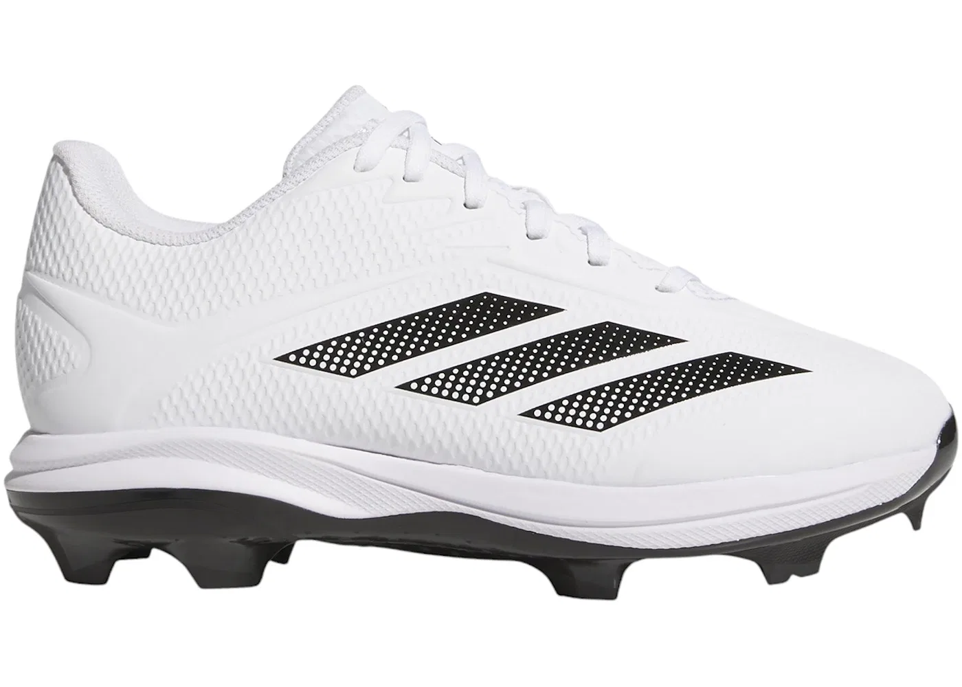 Детские бутсы с шипами Adidas Adizero Electric 2.0 TPU, Cloud White Core Black