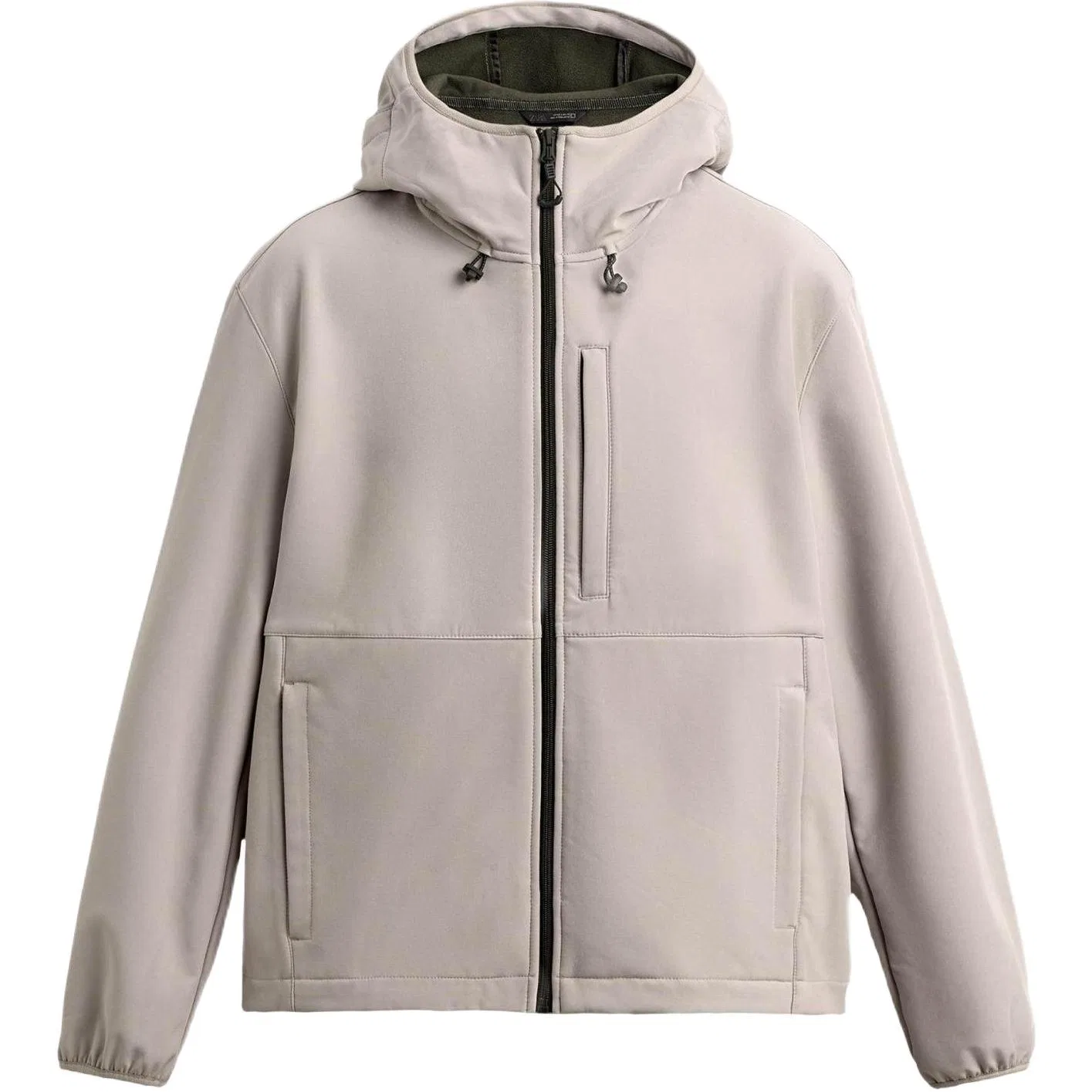 Мужская куртка с длинным рукавом ZARA, Gray/Brown/Yellow