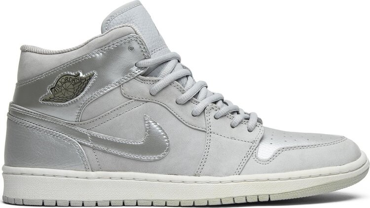 

Кроссовки Air Jordan 1 Retro + 2001 Neutral Grey, серый