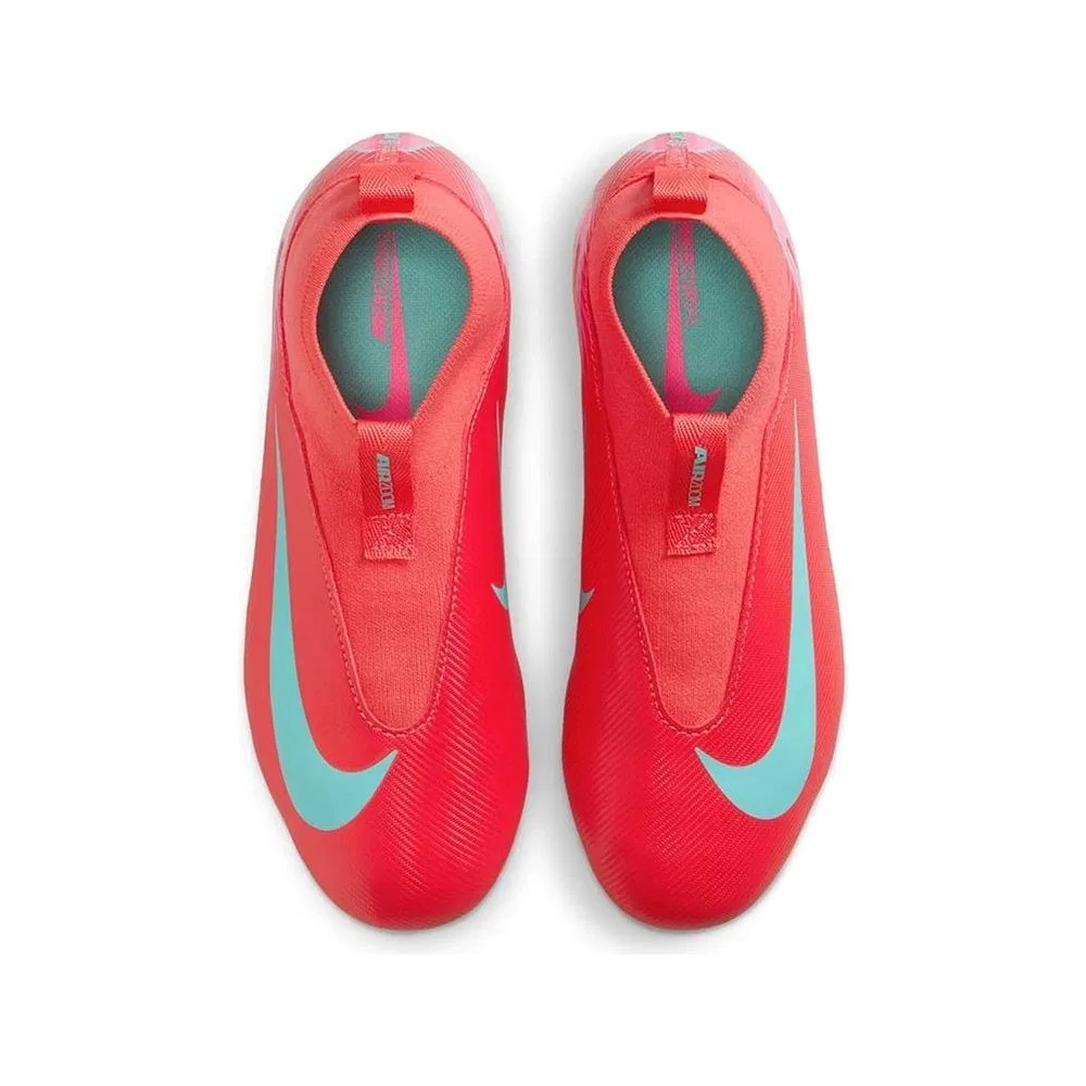 Детские футбольные бутсы для мальчиков с высоким голенищем Mercurial Superfly 10 Academy Nike, Bright Yellow — фото 4
