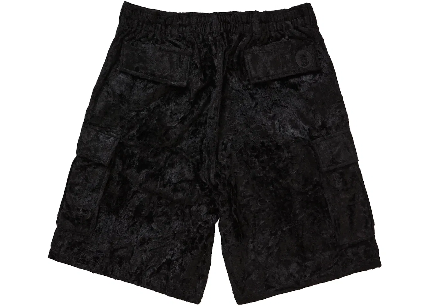 Мужские шорты Supreme GOODENOUGH Crushed Rayon Cargo Short, Black — фото 2