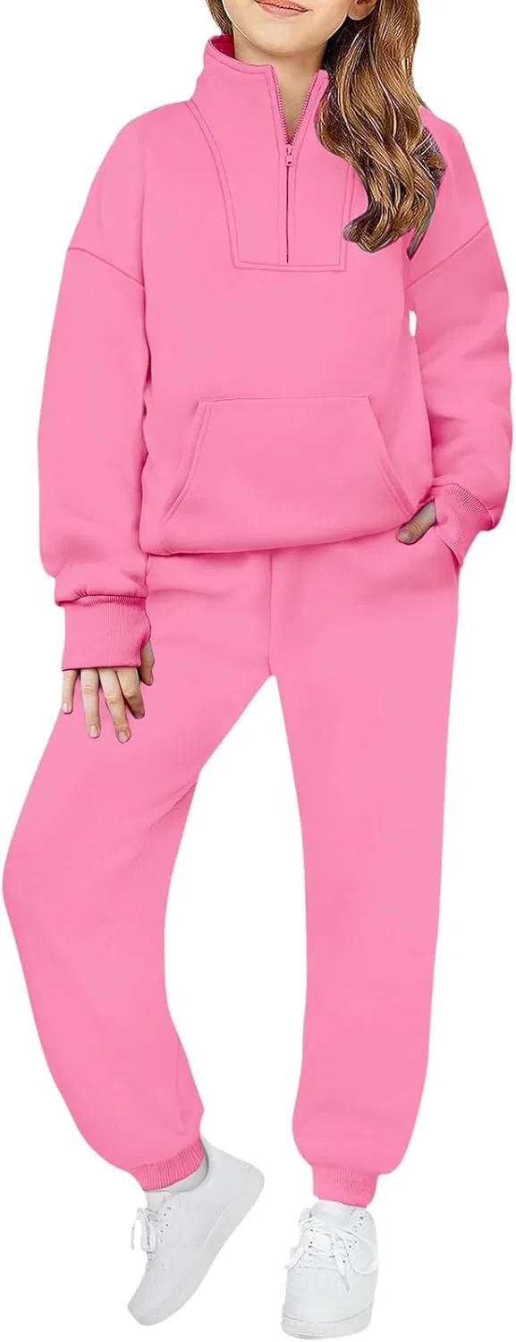 Детский спортивный костюм из флиса Hot Pink