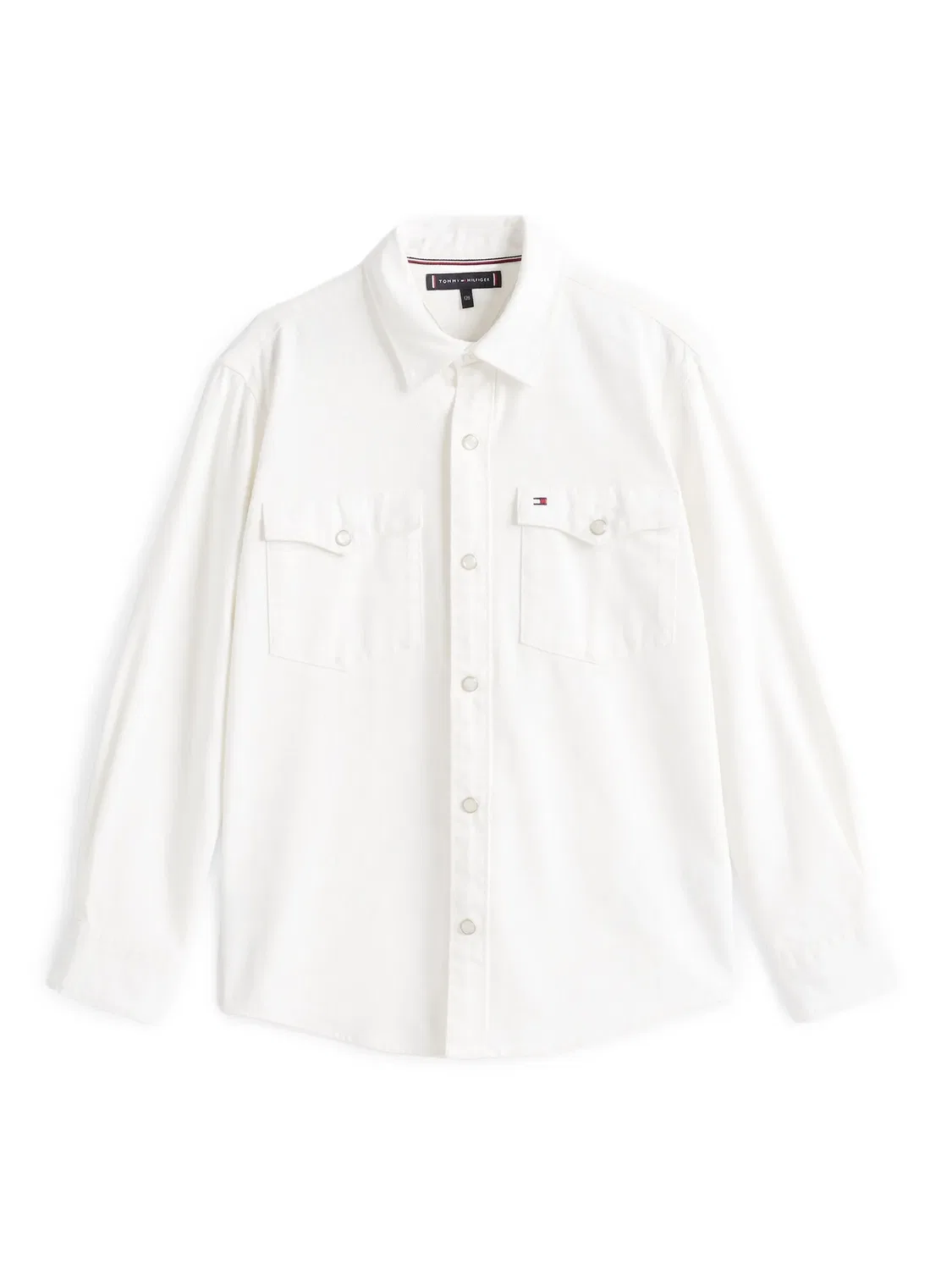 Рубашка из Хлопка Tommy Hilfiger, белый