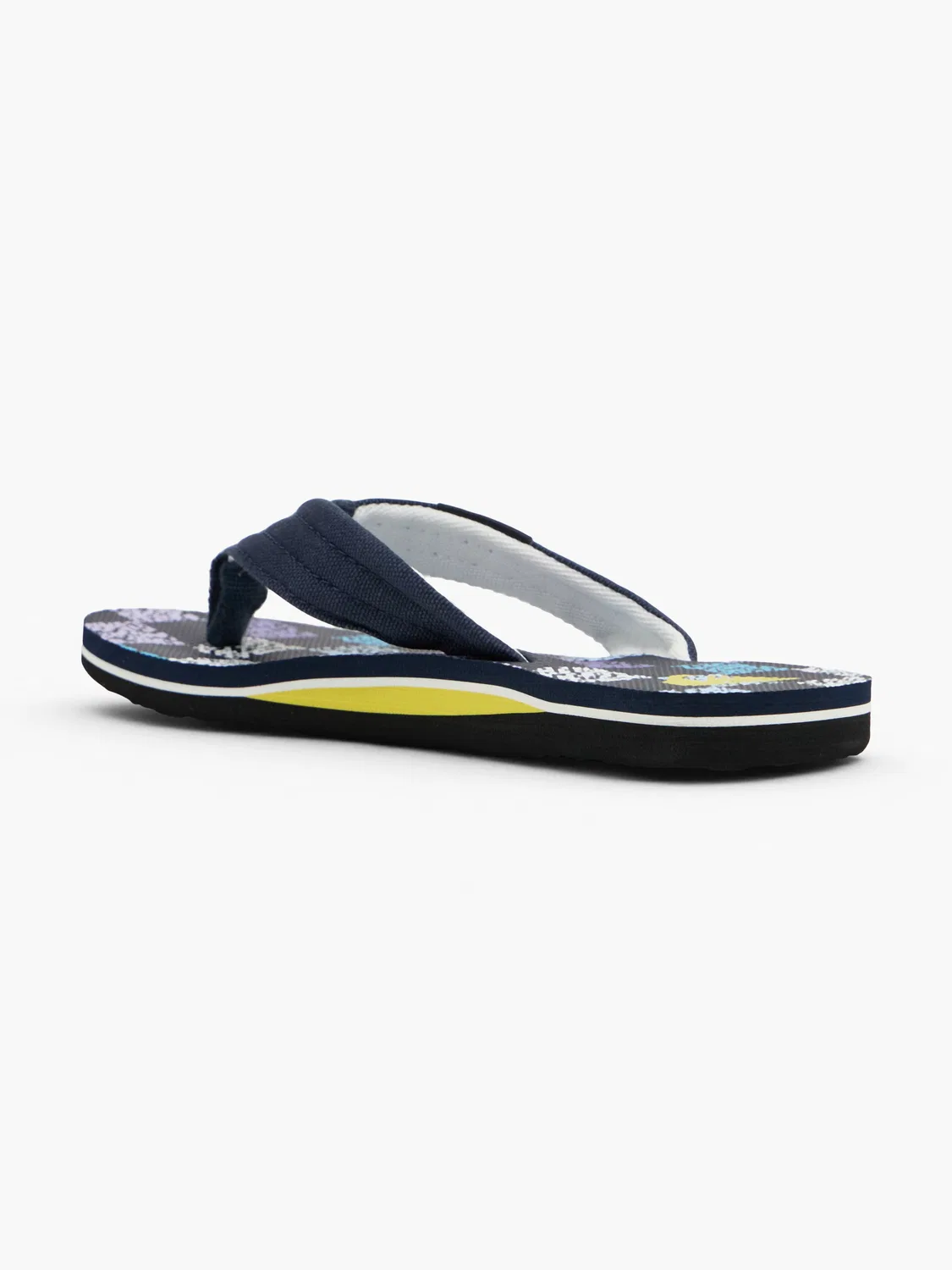Детские сланцы Quiksilver MOLOKAI LAYBACK, черный — фото 3