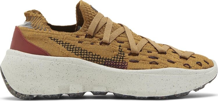 

Кроссовки Nike Wmns Space Hippie 04 'Wheat Dark Beetroot', коричневый
