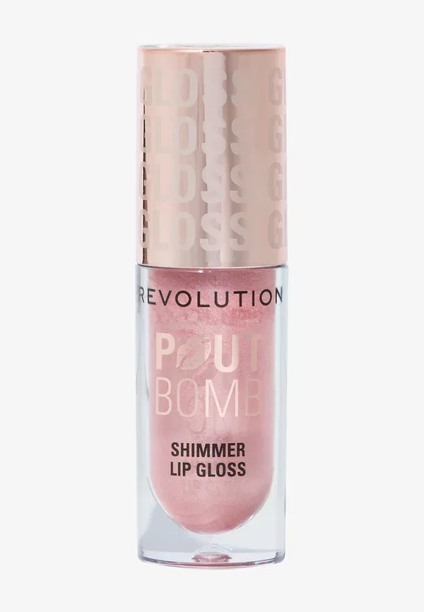 Блеск для губ Pout Bomb Shimmer Gloss Makeup Revolution, Shine Pink, 4.5 мл — фото 2