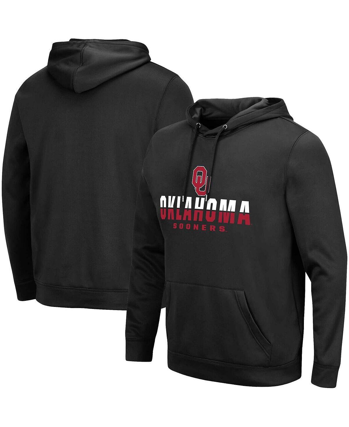 

Мужская черная толстовка с капюшоном oklahoma sooners lantern Colosseum, черный