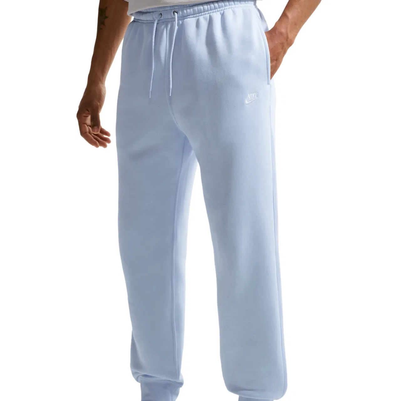 Мужские брюки Club BB Nike, цвет White/Hydrogen Blue/Hydrogen Blue — фото 3