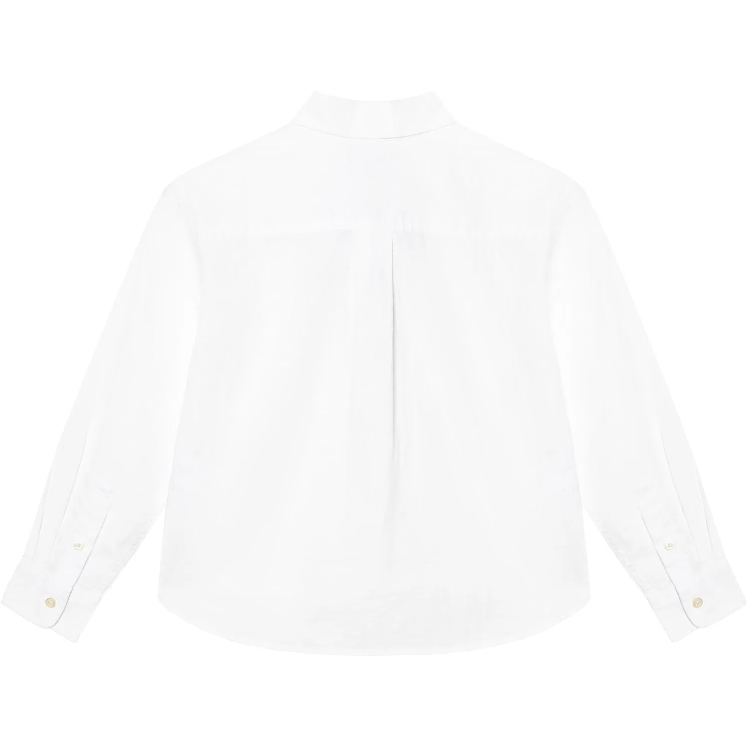 Детская рубашка с длинным рукавом White Polo Ralph Lauren — фото 3