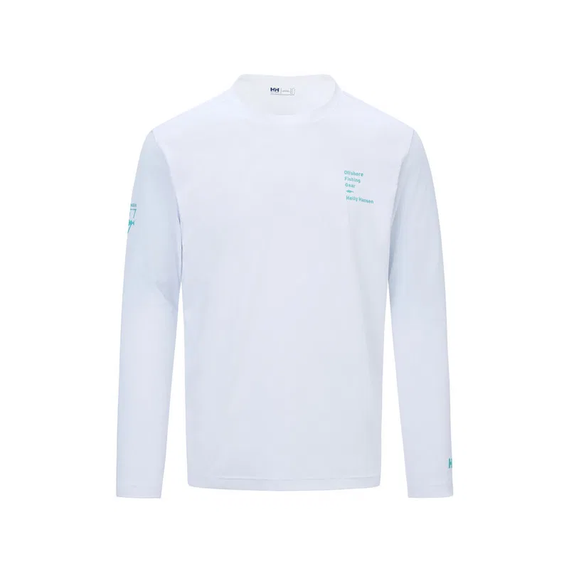 Детская футболка быстросохнущая с круглым вырезом Quick Dry Moderate HELLY HANSEN, White