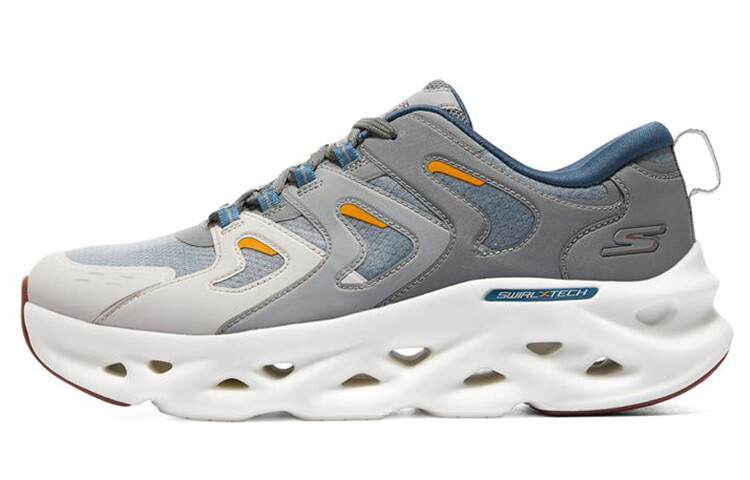 

Кроссовки Glide Step для бега мужские с низким верхом серые Skechers